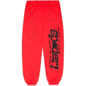 Sp5der Red Sweatpant Sole By Style